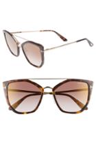 Women's Tom Ford Dahlia 55mm Sunglasses -