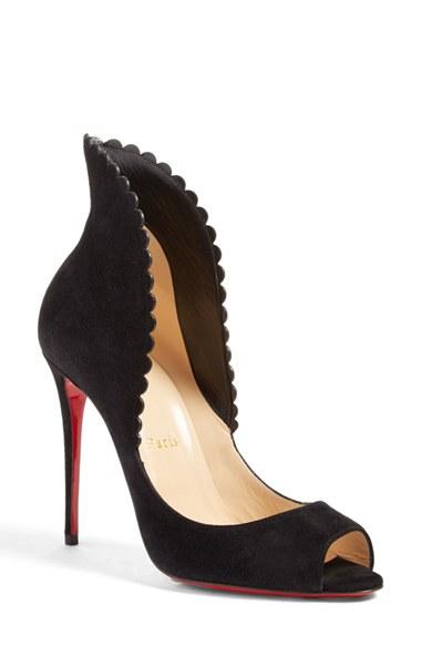 Women's Christian Louboutin Pijonina Flared Collar Pump