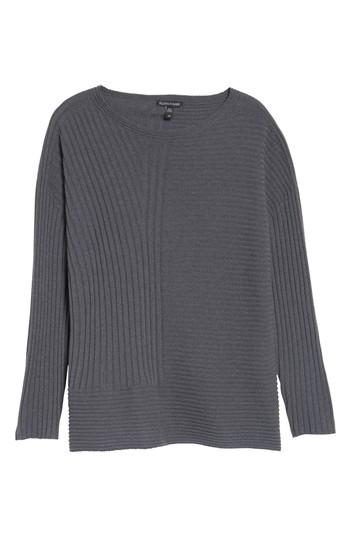 Women's Eileen Fisher Ribbed Cashmere Sweater