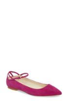 Women's Brian Atwood Astrid Ankle Strap Flat