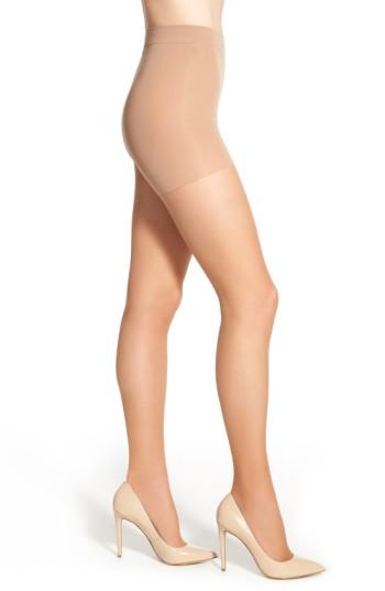Women's Item M6 'invisible' Pantyhose, Size L2-m - Beige