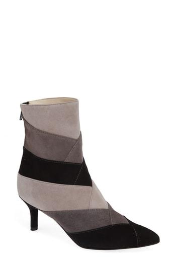 Women's Amalfi By Rangoni Pandora Colorblock Bootie M - Black