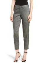 Women's Anne Klein Linen Blend Slim Suit Pants - Black