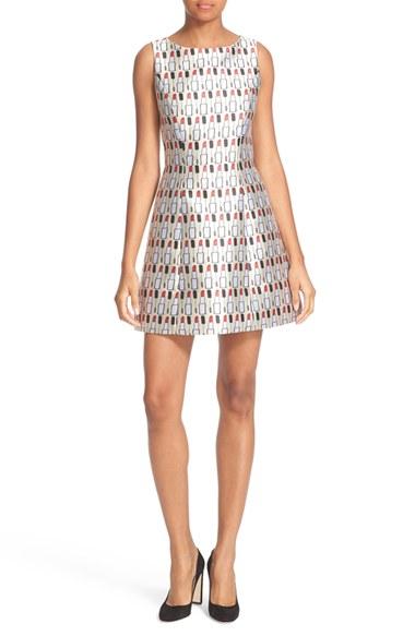 Women's Alice + Olivia Lindsey Fit & Flare Dress