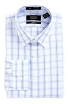 Men's Nordstrom Men's Shop Smartcare(tm) Trim Fit Plaid Dress Shirt .5 32/33 - Pink