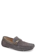 Men's Reaction Kenneth Cole Herd The Word Driving Loafer .5 M - Grey