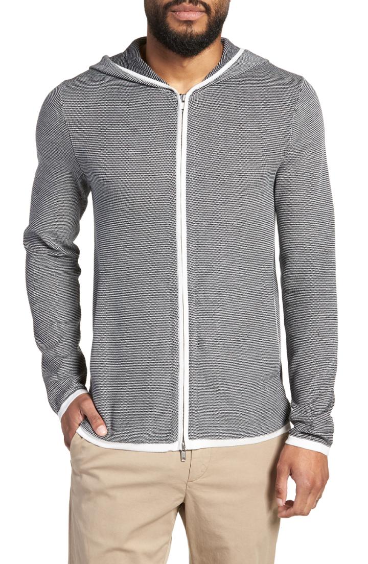 Men's Theory Grimaud Beach Full Zip Hoodie
