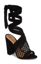 Women's Schutz Bampy Lace-up Sandal M - Black