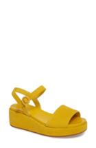 Women's Camper Misia Platform Wedge Sandal Us / 36eu - Yellow