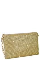 Whiting & Davis Crystal Belt Bag - Metallic