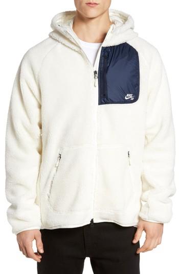 Men's Nike Sb Everett Hoodie - White