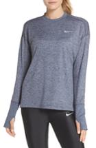 Women's Nike Dry Element Crewneck Top - Grey