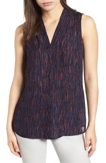 Women's Nic+zoe Crystal Streaks Top - Purple