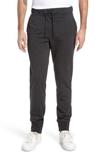 Men's Ugg Merino Wool Fleece Jogger Pants - Black
