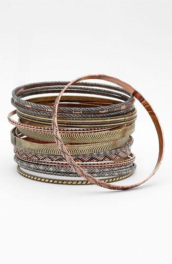 Bp. Etched Bangles