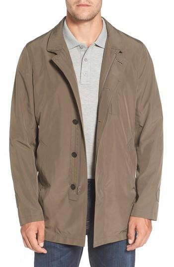 Men's Sanyo Packable Rain Coat, Size - Brown