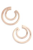 Women's Vince Camuto Polished Curved Hoop Earrings
