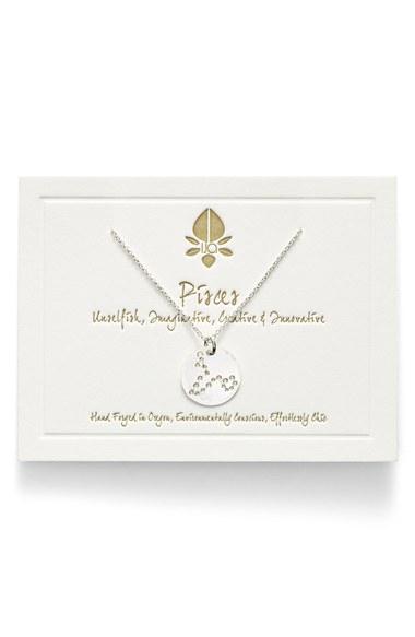 Women's Ija 'small Zodiac' Sterling Silver Necklace
