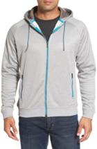 Men's Peter Millar Placid Zip Hoodie - Black
