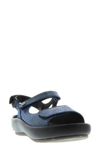 Women's Wolky Rio Sandal .5-6us / 36eu - Blue
