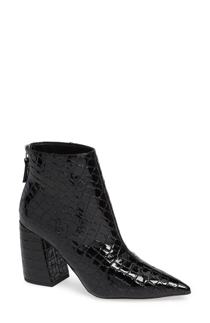 Women's Topshop Houston Bootie .5us / 36eu M - Black