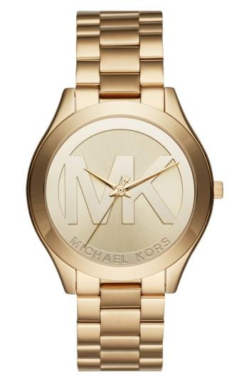 Women's Michael Kors Slim Runway Bracelet Watch, 40mm