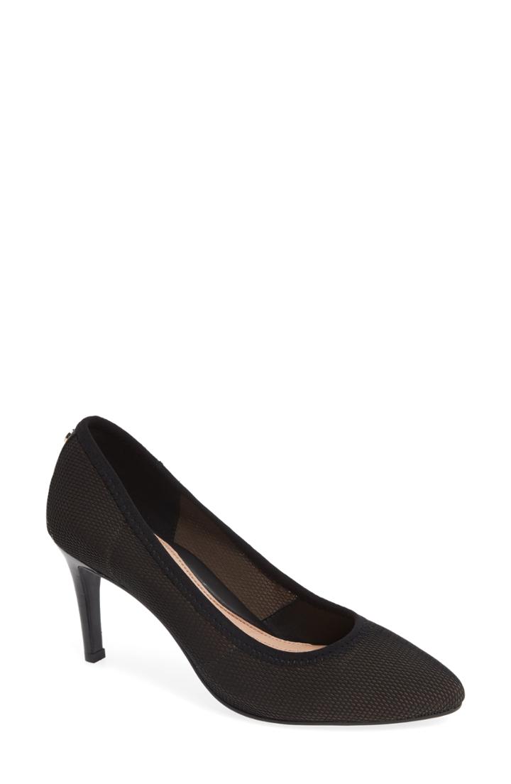 Women's Taryn Rose Tess Pump W - Black
