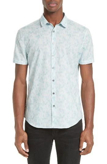 Men's John Varvatos Collection Greenwich Extra Trim Fit Sport Shirt