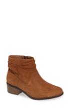 Women's Vionic Kanela Low Slouchy Bootie M - Brown