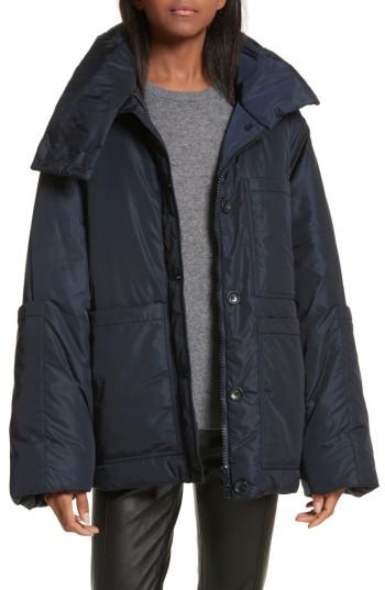 Women's Joseph Douda Parka Us / 34 Fr - Blue