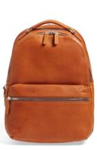 Men's Shinola Runwell Leather Laptop Backpack -