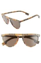 Women's Burberry 54mm Sunglasses - Dark Brown/vint Check Solid