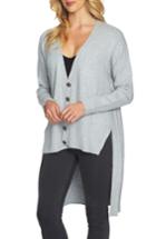 Women's 1.state High/low Cardigan - Grey