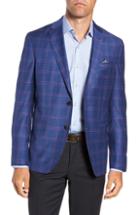 Men's Ted Baker London Konan Trim Fit Wool Sport Coat R - Blue