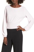 Women's Leith Blouson Banded Top - Pink