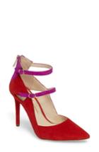 Women's Jessica Simpson Liviana Pointy-toe Pump .5 M - Red