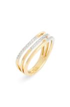 Women's Bony Levy Triple-row Diamond Ring (nordstrom Exclusive)