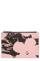 Calvin Klein 205w39nyc X Andy Warhol Foundation Flowers Leather Pouch -
