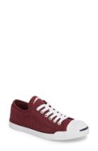 Women's Converse Jack Purcell Low Top Sneaker M - Burgundy