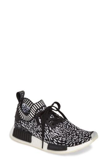 Women's Adidas Nmd R1 Primeknit Running Shoe Women's / 4 Men's M - White