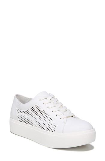 Women's Dr. Scholl's Kinney Platform Sneaker .5 M - White