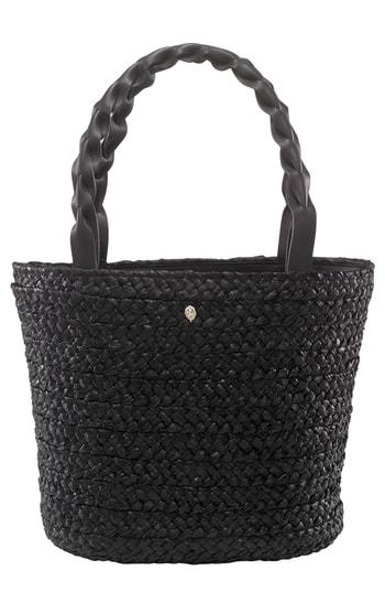 Helen Kaminski Medium Woven Raffia Market Basket -