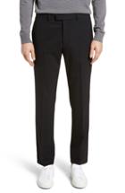 Men's Theory Marlo Flat Front Stretch Wool Pants