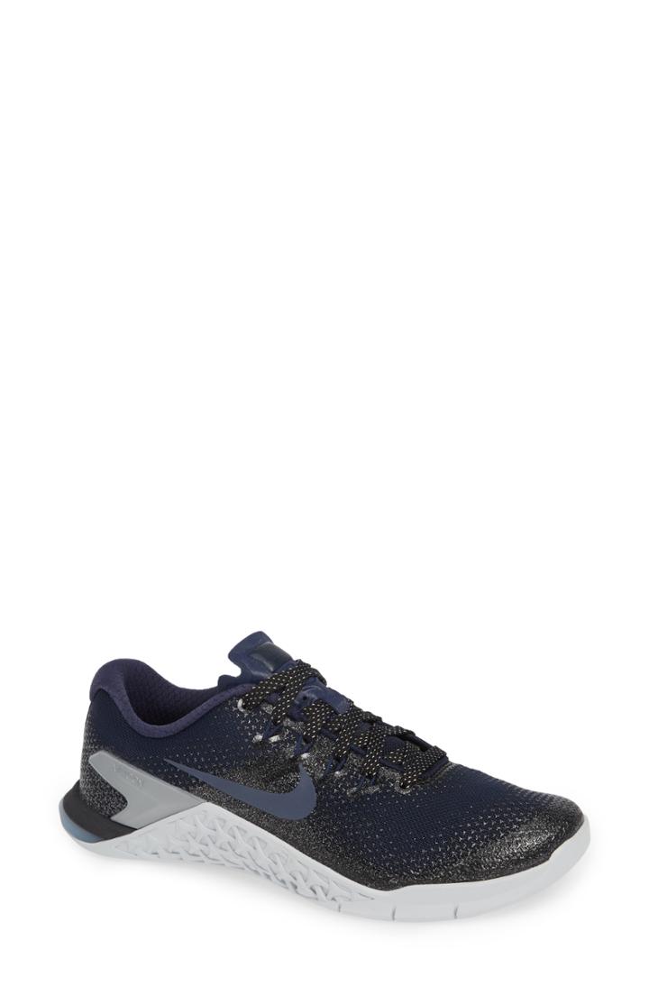 Women's Nike Metcon 4 Training Shoe M - Blue