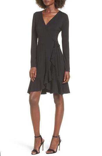 Women's Soprano Ruffle Wrap Dress