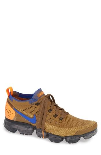Men's Nike Air Vapormax Flyknit 2 Running Shoe M - Brown