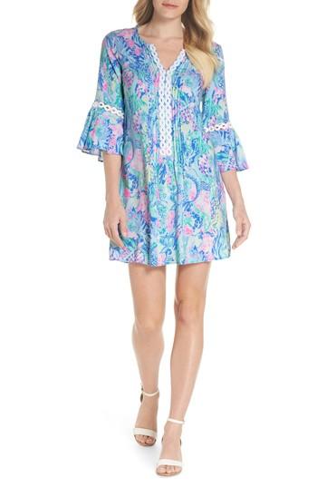 Women's Lilly Pulitzer Hollie Tunic Dress, Size - Blue