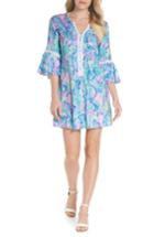 Women's Lilly Pulitzer Hollie Tunic Dress, Size - Blue