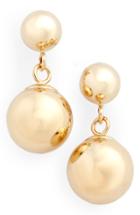 Women's Poppy Finch Double Gold Ball Earrings