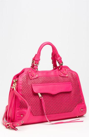 Rebecca Minkoff 'desire' Satchel Bright Pink One Size